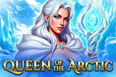 Queen of the Arctic slot with ice queen and frozen crystal theme